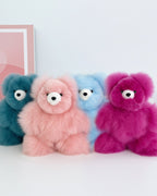 Fantasy Alpaca Stuffed Animal - Bear - Small 10"