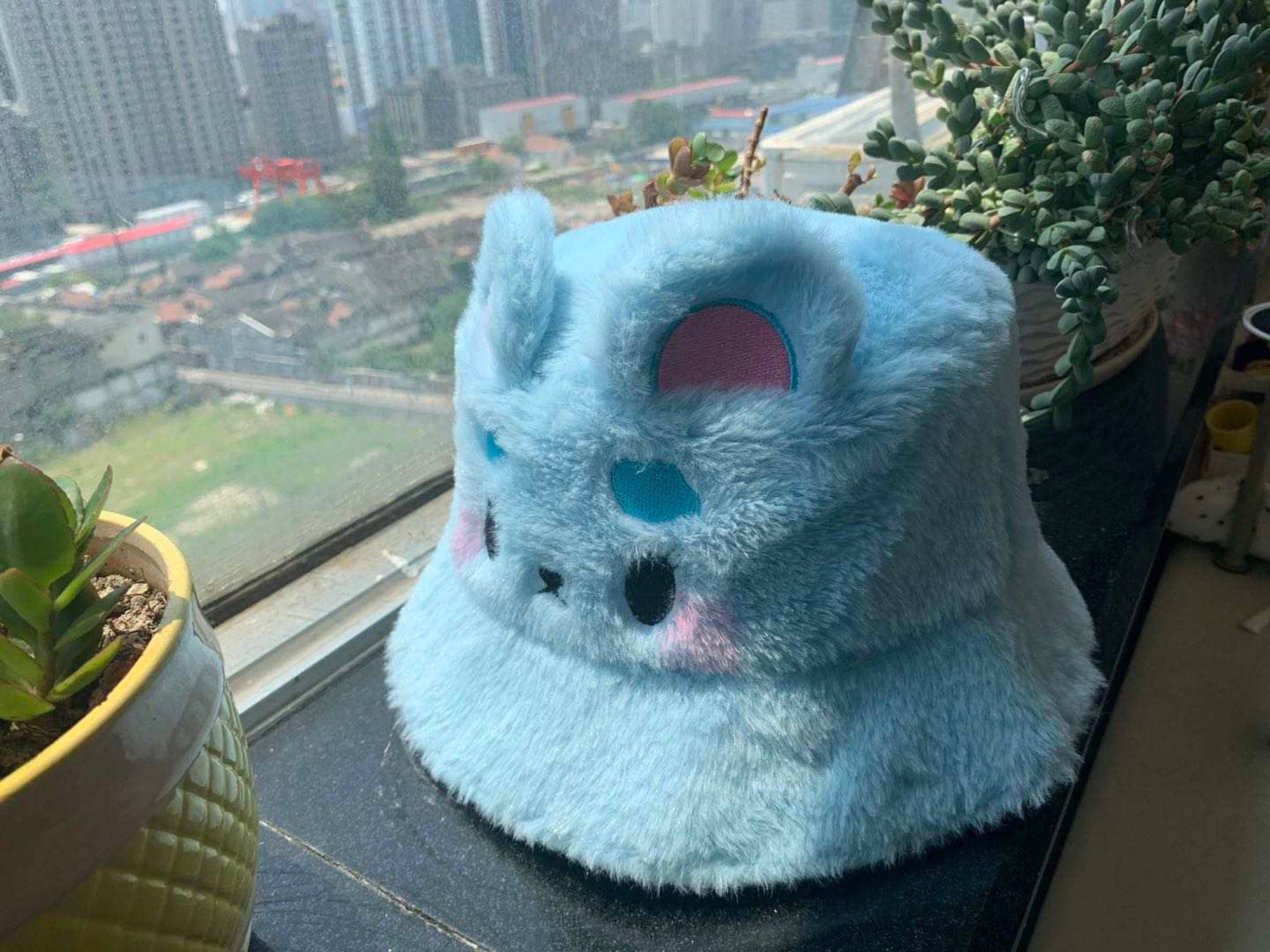 Basura Gang - Nube the Blue Bear Bucket Hat