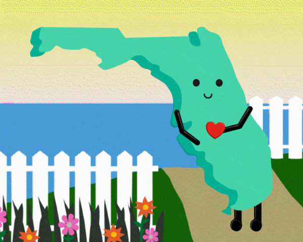 Florida Stuffed State Plush – Collectible & Educational | Stuffed States USA