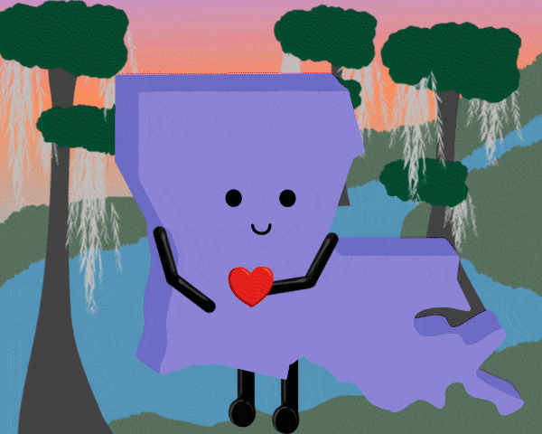 Louisiana Stuffed State Plush – Collectible & Educational | Stuffed States USA