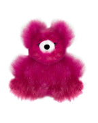 Fantasy Alpaca Stuffed Animal - Bear - Micro 7" Magenta
