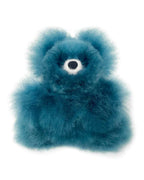 Fantasy Alpaca Stuffed Animal - Bear - Micro 7" Teal
