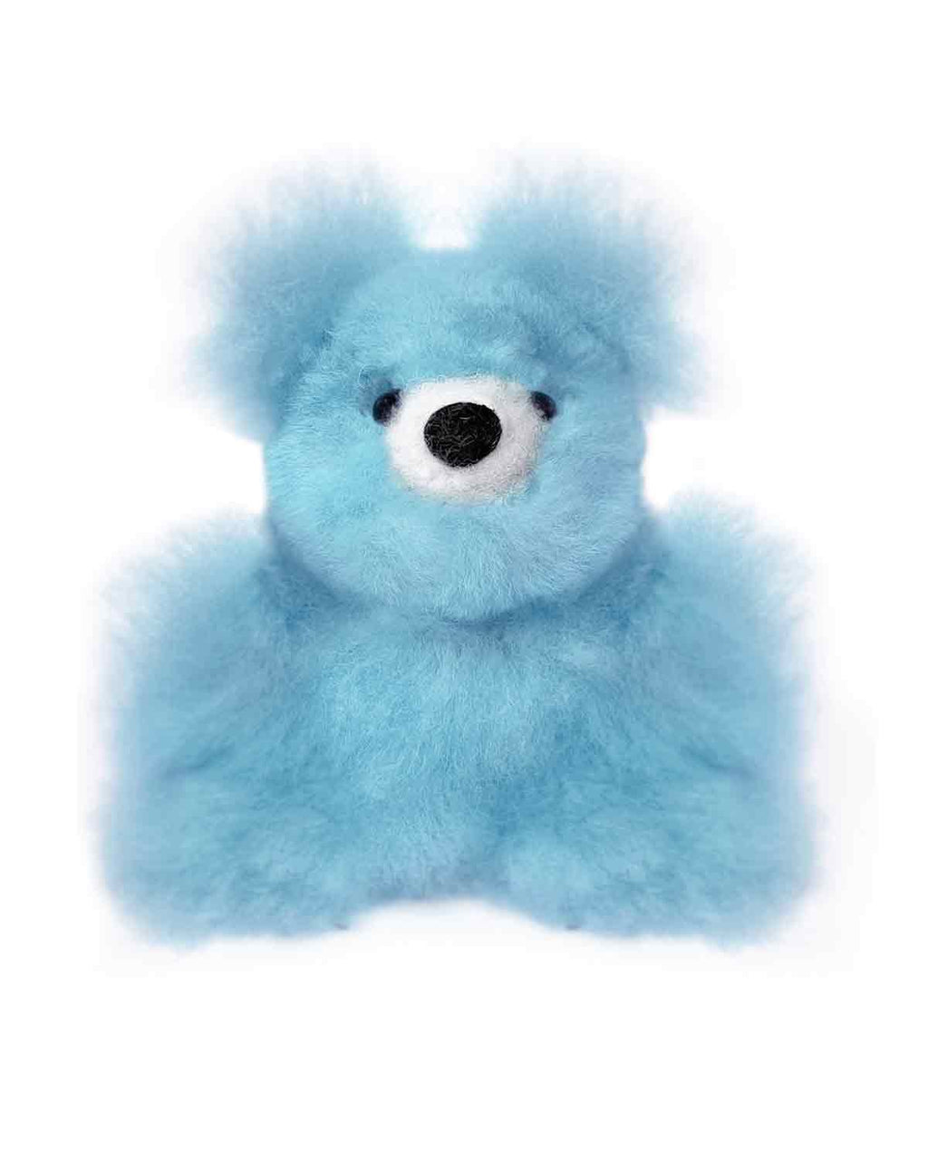 Fantasy Alpaca Stuffed Animal - Bear - Micro 7" Light Blue