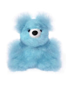 Fantasy Alpaca Stuffed Animal - Bear - Micro 7" Light Blue