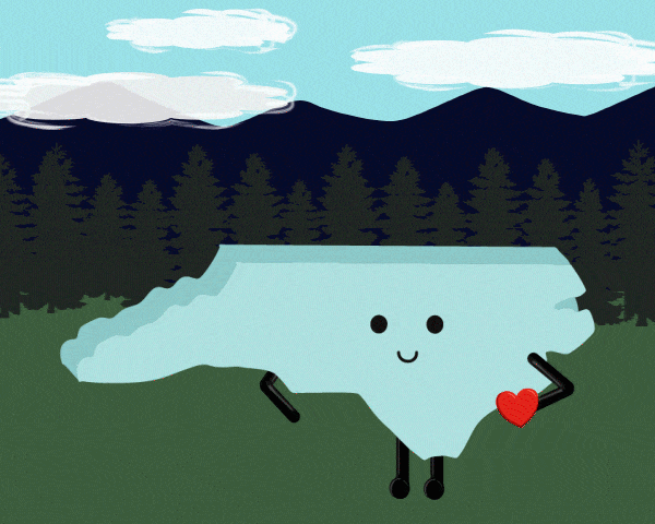 North Carolina Stuffed State Plush – Soft & Cuddly Tar Heel State Gift